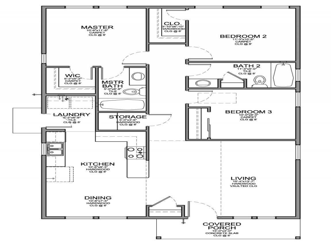 Small 4 Bedroom House Plans
 Modern Semi Detached House Plans – Modern House