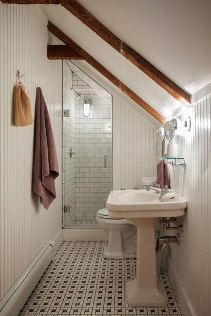 Small Attic Bathroom
 15 Magnificient Attic Bathroom Designs Rilane