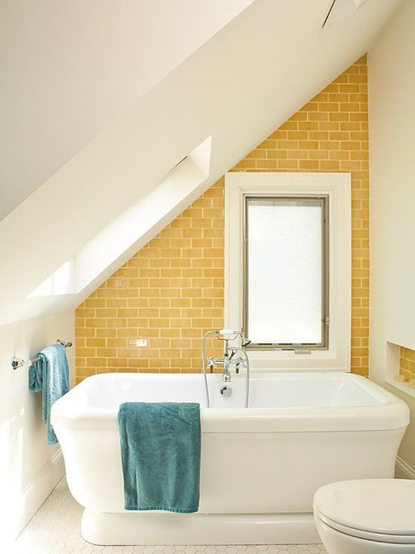 Small Attic Bathroom
 small attic bathroom decoration