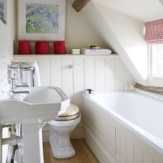 Small Attic Bathroom
 The Best Small Bathroom Design Ideas