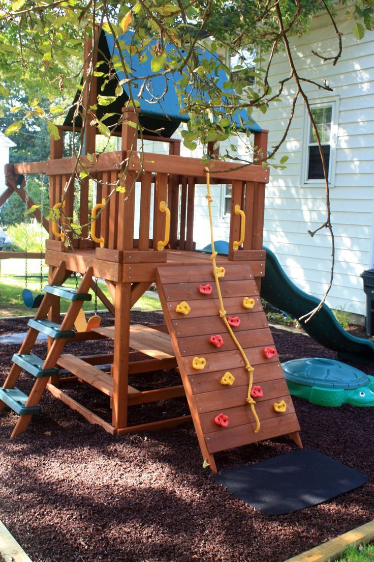 Small Backyard Playground Ideas
 111 best images about Playgrounds on Pinterest
