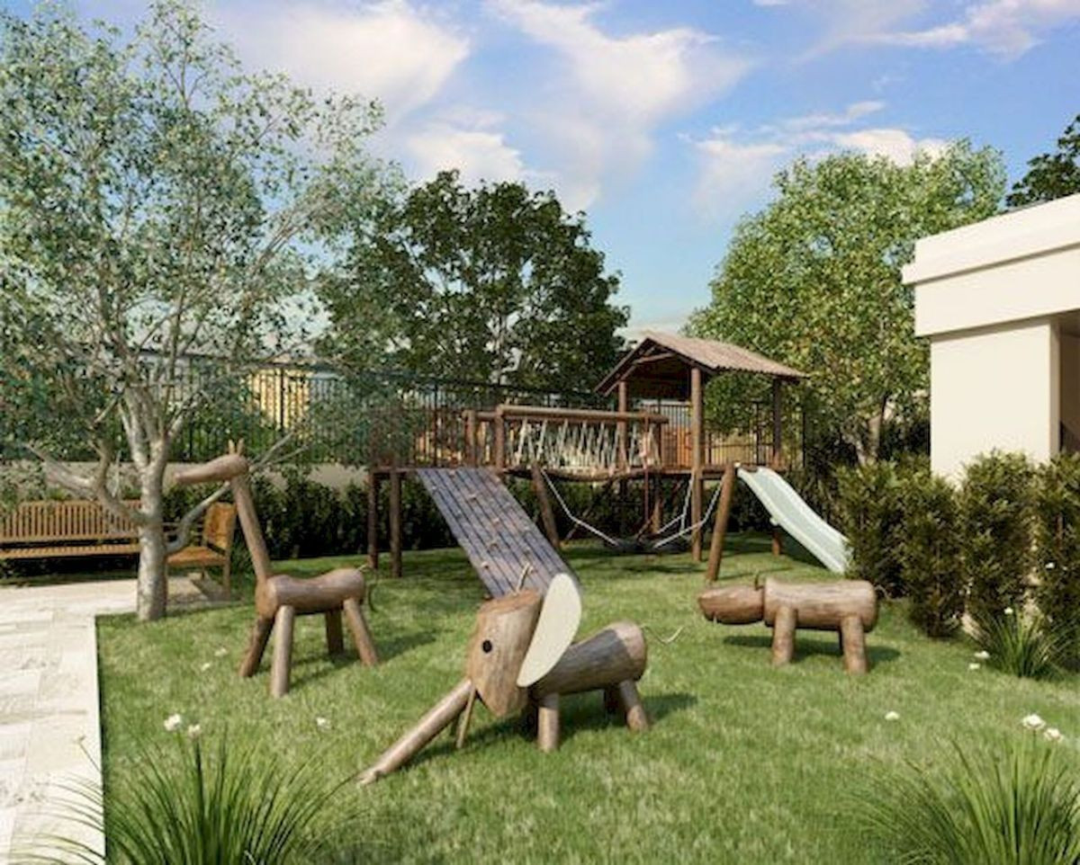 Small Backyard Playground Ideas
 01 awesome small backyard playground landscaping ideas