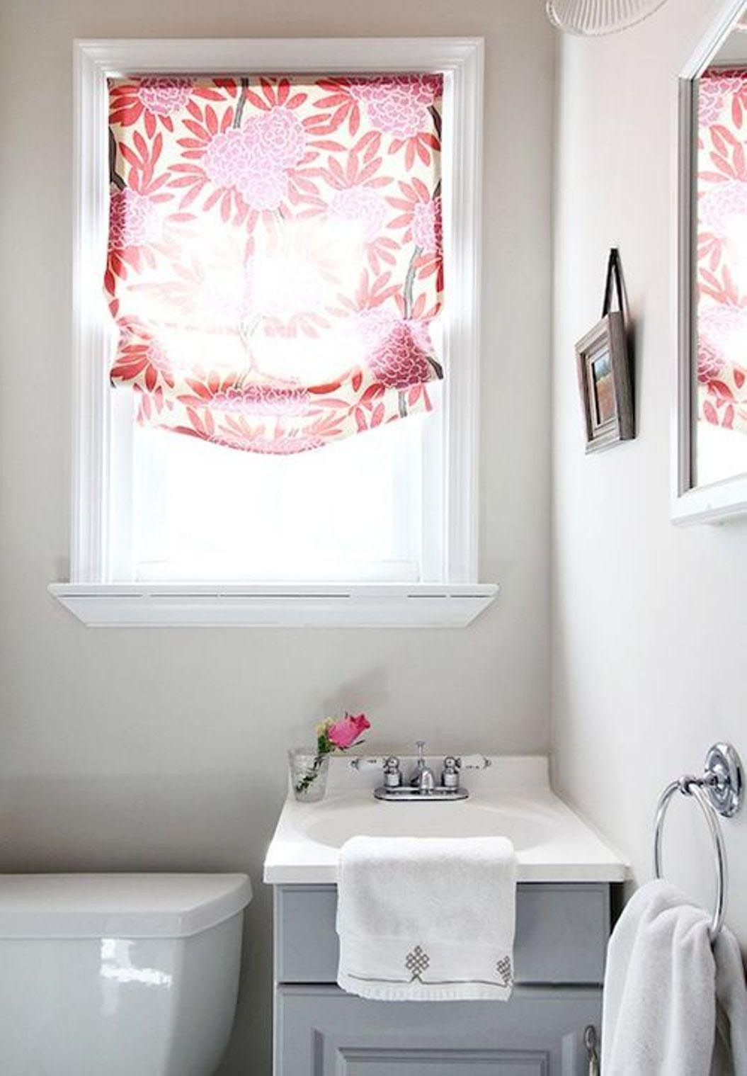 Small Bathroom Curtains
 Window Treatments Design Ideas