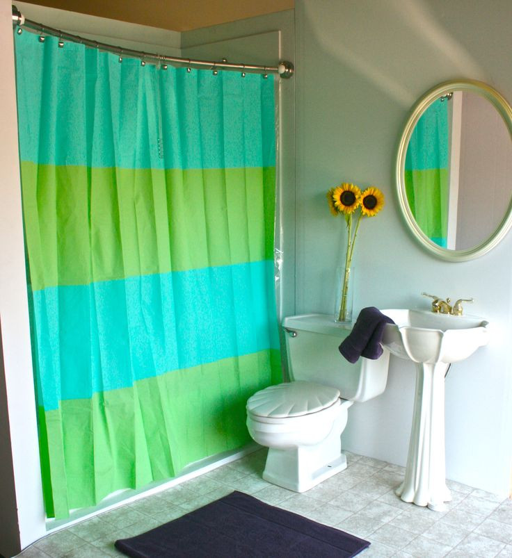 Small Bathroom Curtains
 52 best images about Curved Shower Curtain Rods on