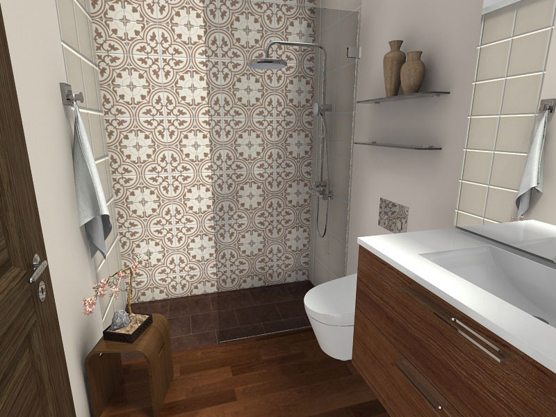 Small Bathroom Ideas With Shower
 RoomSketcher Blog