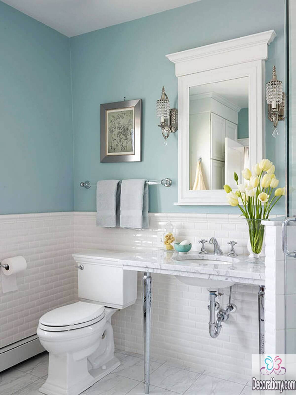Small Bathroom Ideas With Shower
 10 Affordable Colors for Small Bathrooms Decoration Y