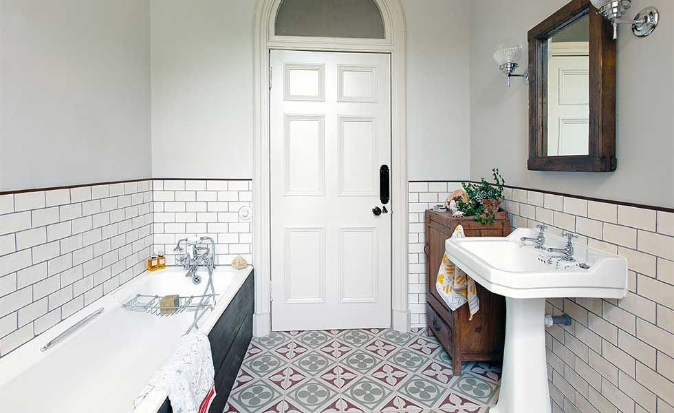 Small Bathroom Size
 Choosing the right size tiles for a small bathroom