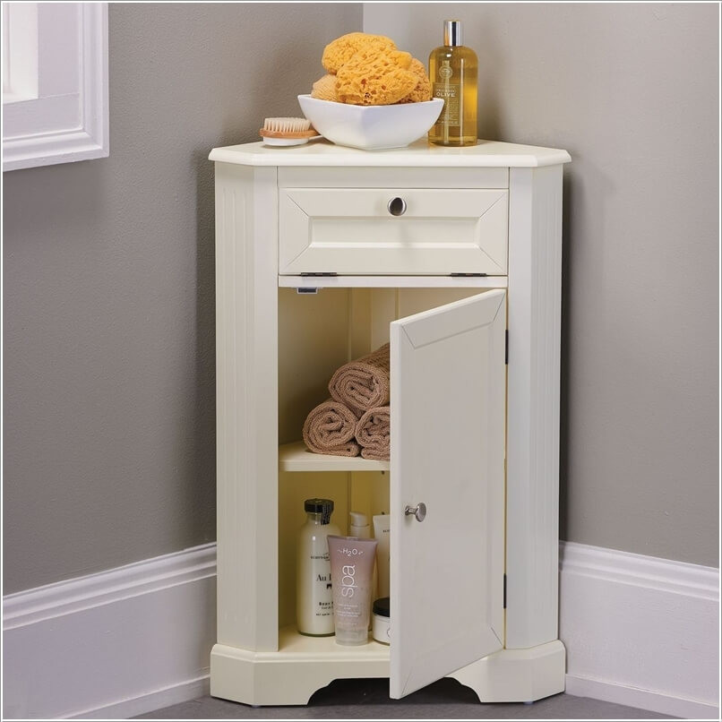 Small Bathroom Storage Cabinets
 10 Clever Corner Storage Ideas for Your Home