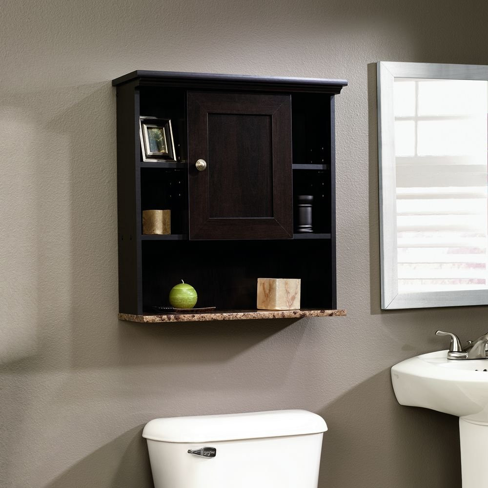 Small Bathroom Wall Shelf
 Bathroom Wall Cabinet Cherry Wall Mount Shelf Storage