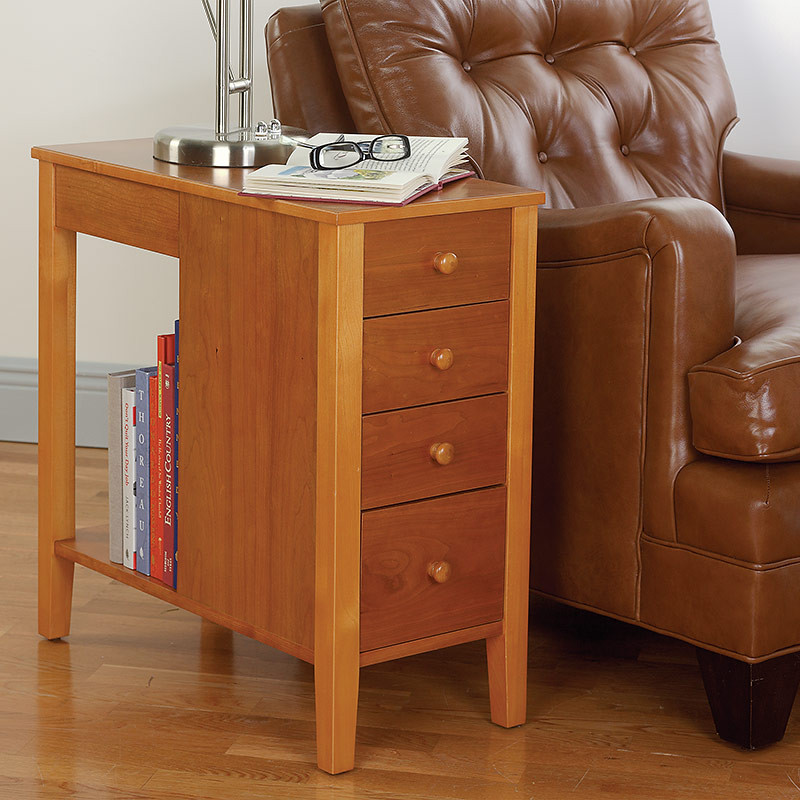 Small Bedroom End Tables
 Perfect Small End Table With Drawer – HomesFeed