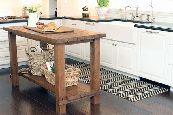 Small Butcher Block Kitchen Island
 Beginner Beans Kitchen Island Inspiration for Small Spaces