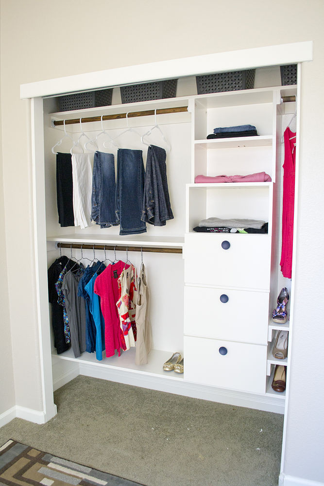 Small Closet Organization DIY
 Hometalk