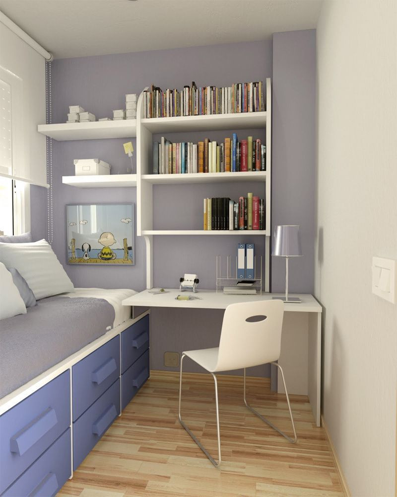 Small Desk For Bedroom
 Small Bedroom Desks – HomesFeed