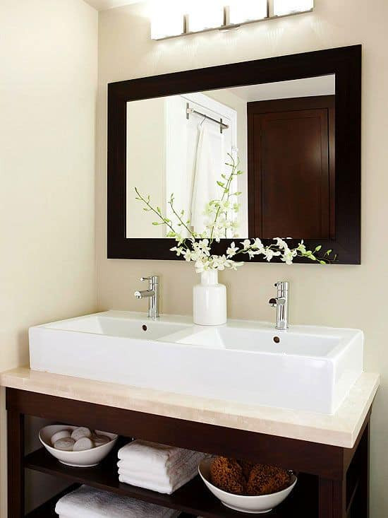 Small Double Bathroom Vanities
 19 Double Vanity Bathrooms That Will Make Your Lives