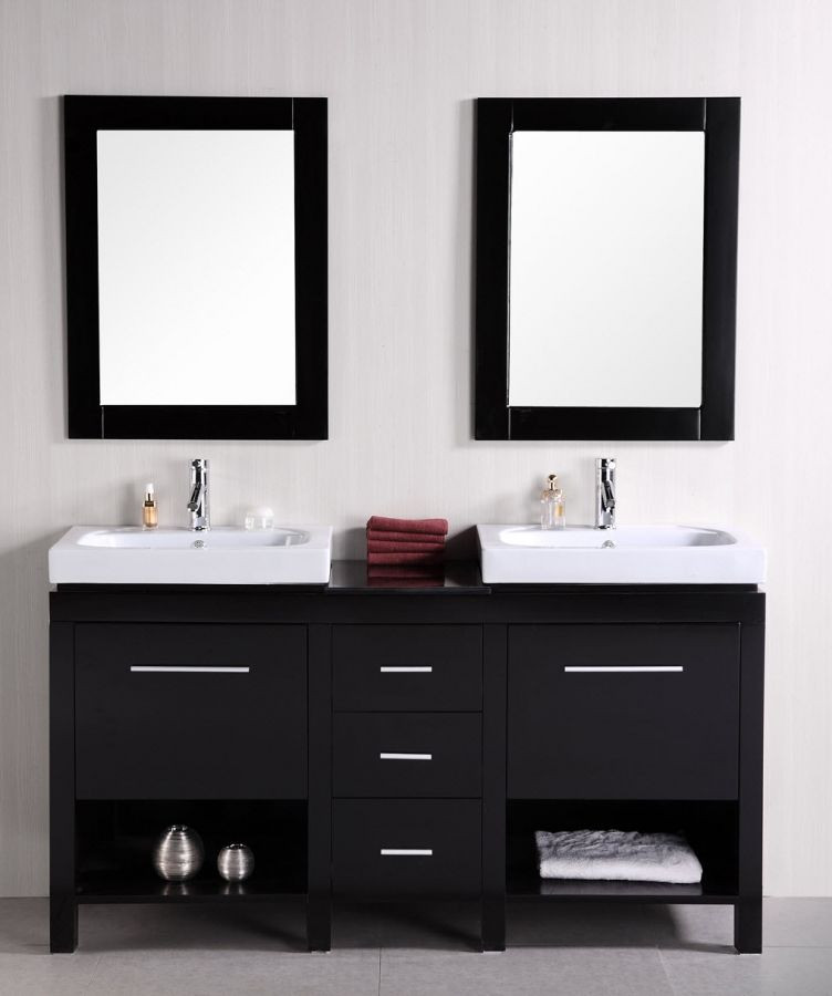 Small Double Bathroom Vanities
 Shop Small Double Sink Vanities 47 to 60 Inches with Free