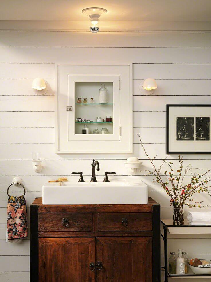 Small Farmhouse Bathroom
 31 Small Bathroom Design Ideas To Get Inspired