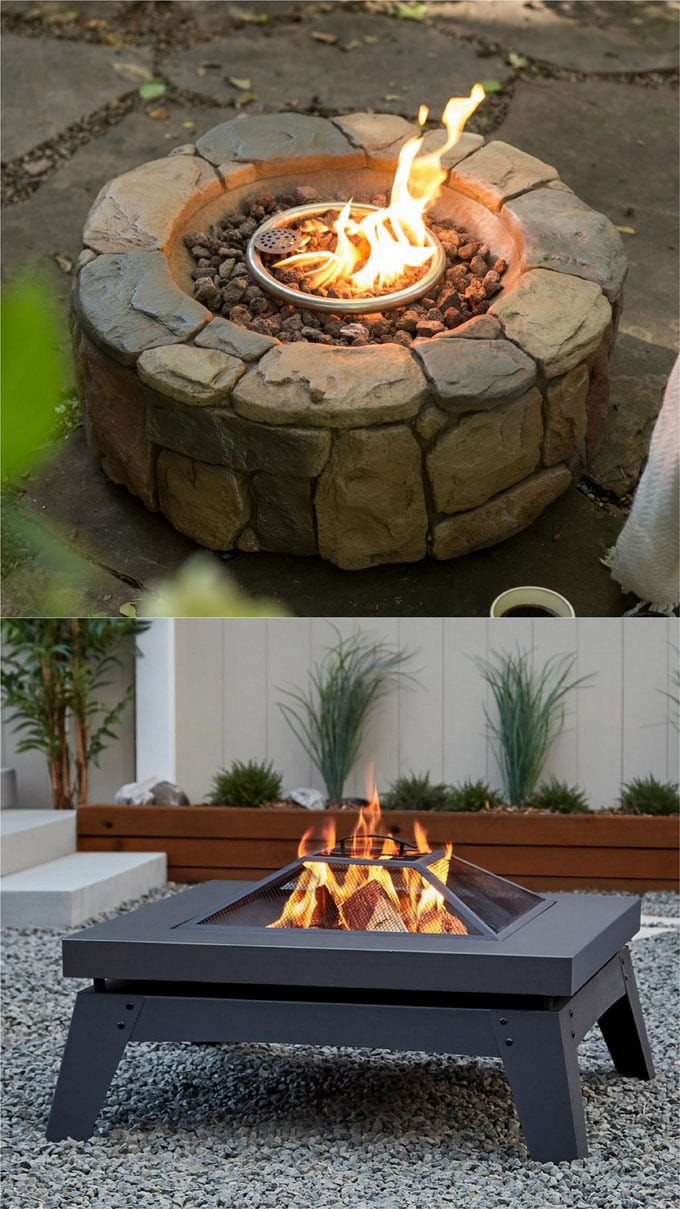 Small Fire Pit Table
 24 Best Fire Pit Ideas to DIY or Buy Lots of Pro Tips