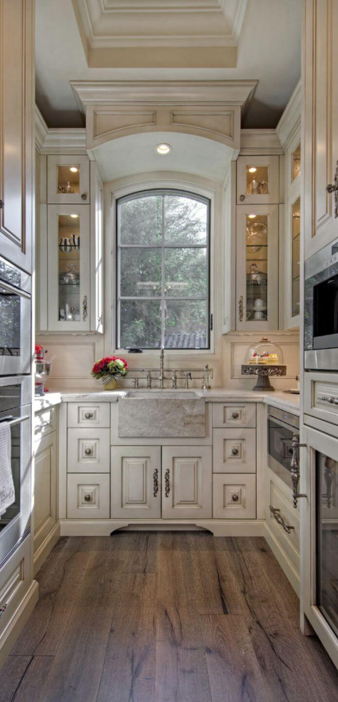 Small Galley Kitchen Remodeling
 Tips to Maximize Galley Kitchen Space AllstateLogHomes