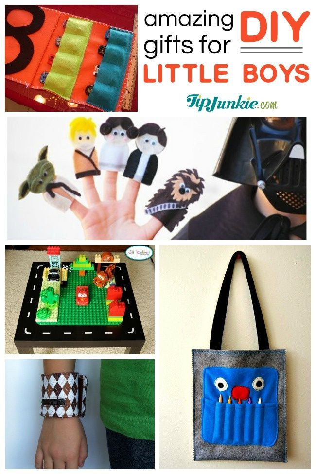 Small Gift Ideas For Boys
 40 Awesome DIY Gifts for little boys