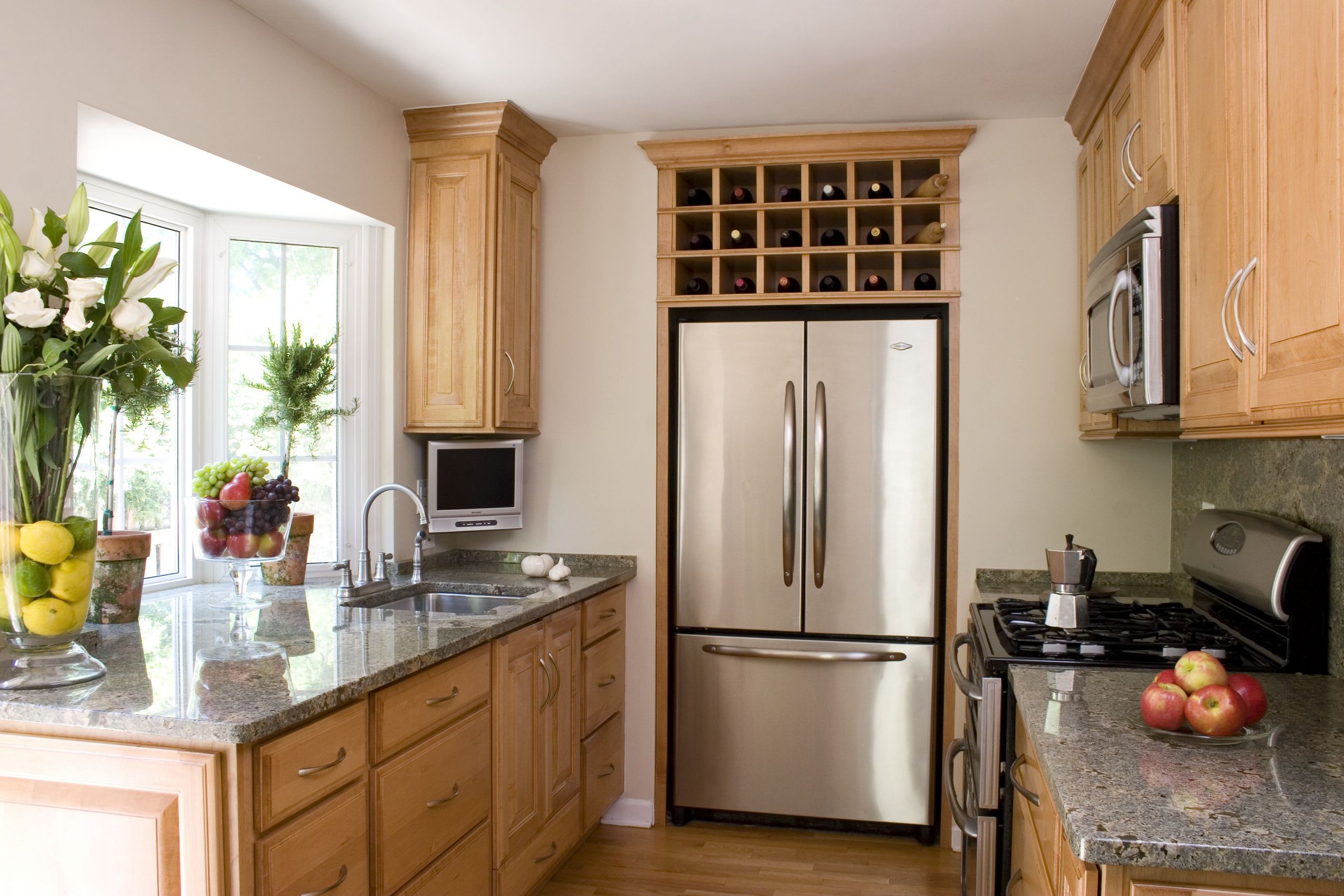 Small Kitchen Design
 A Small House Tour Smart Small Kitchen Design Ideas