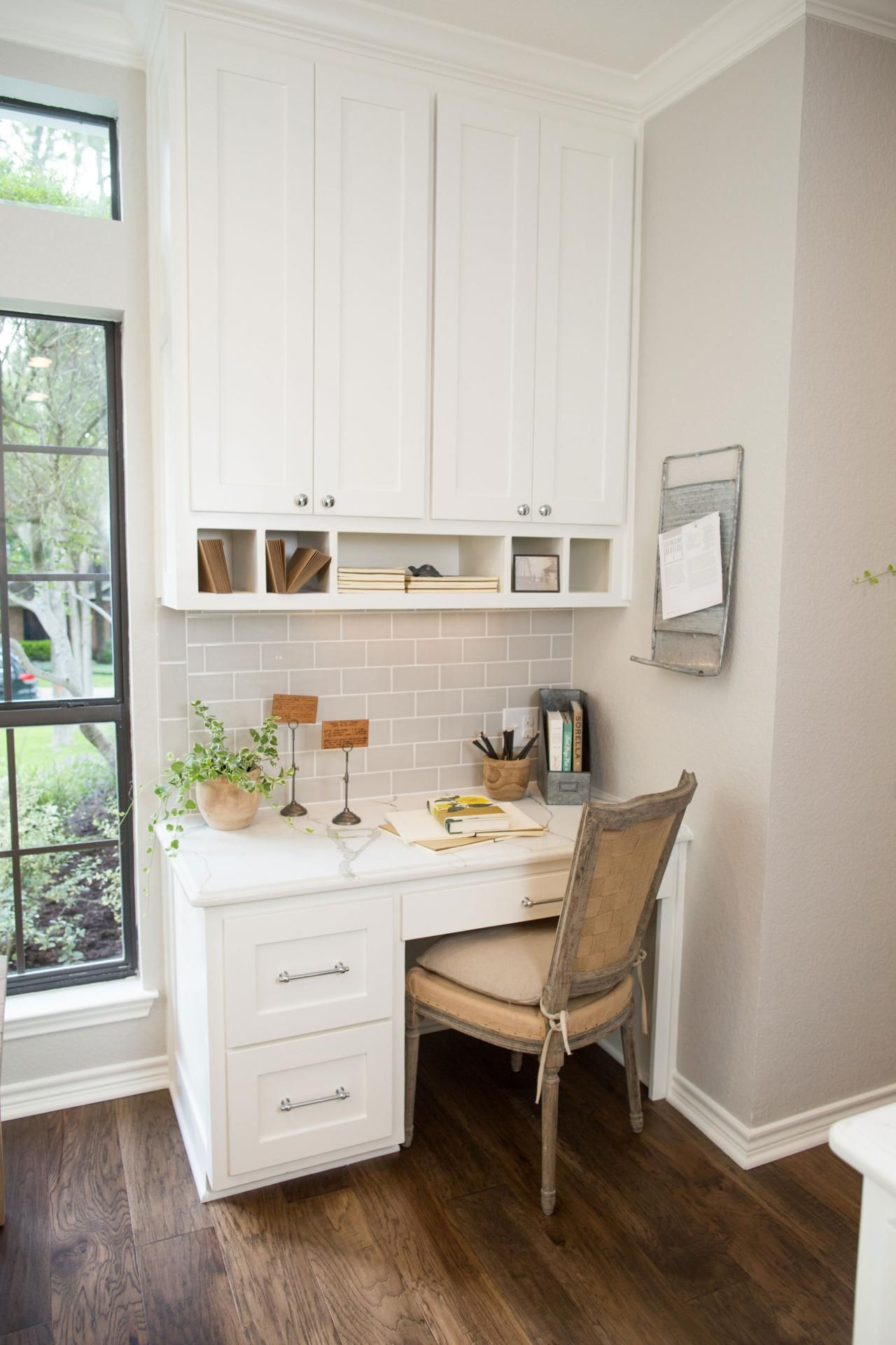 Small Kitchen Desk Ideas
 Find the best of Fixer Upper from HGTV