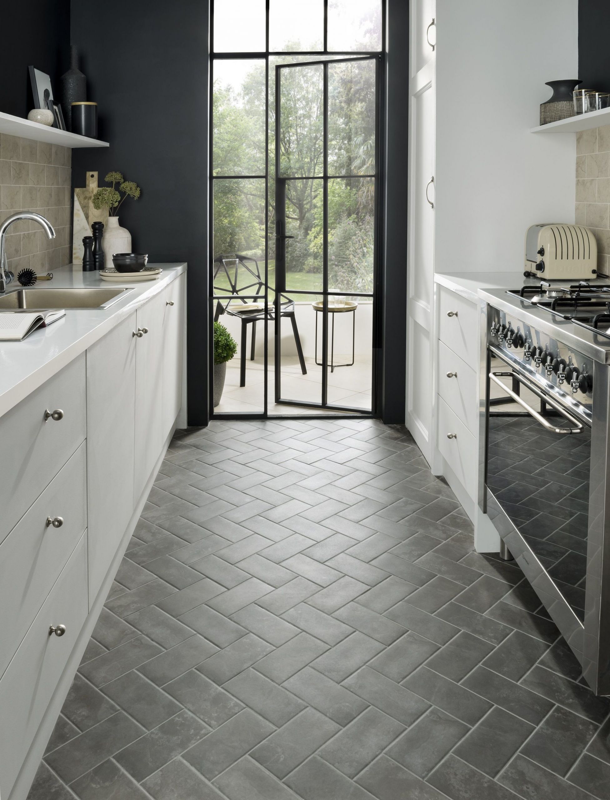 Small Kitchen Floor Ideas
 11 tile design ideas to make a small kitchen feel bigger