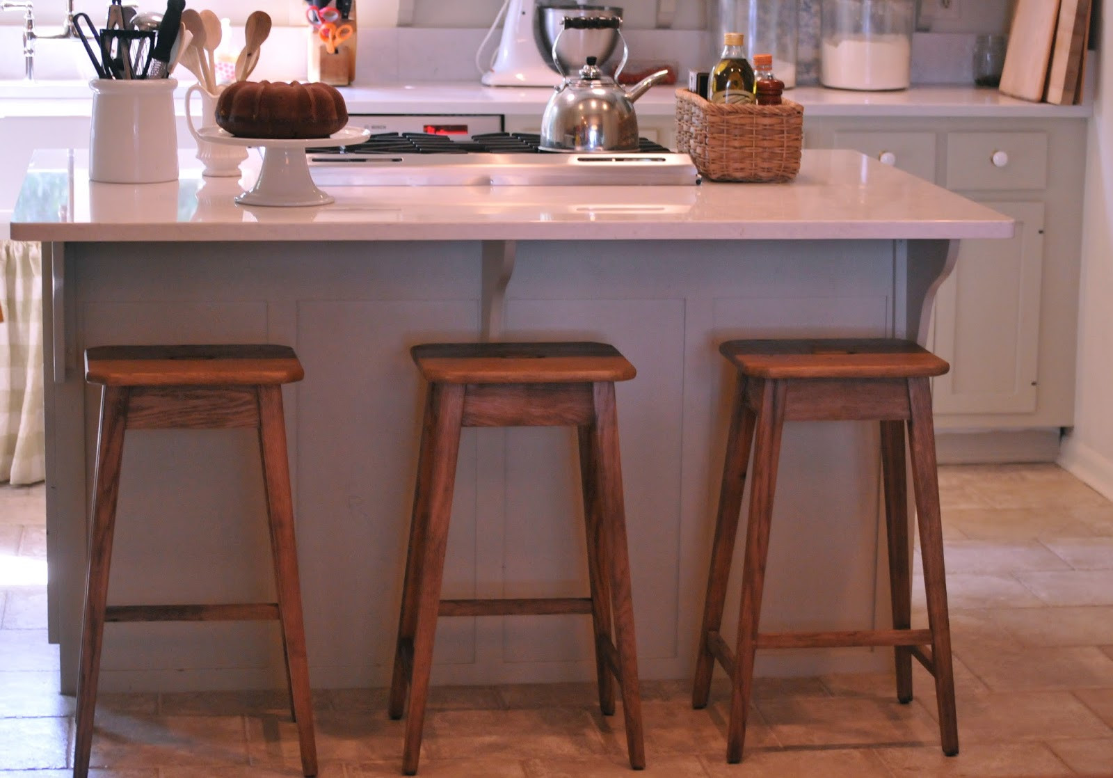 Small Kitchen Stools
 NINE SIXTEEN Our Home