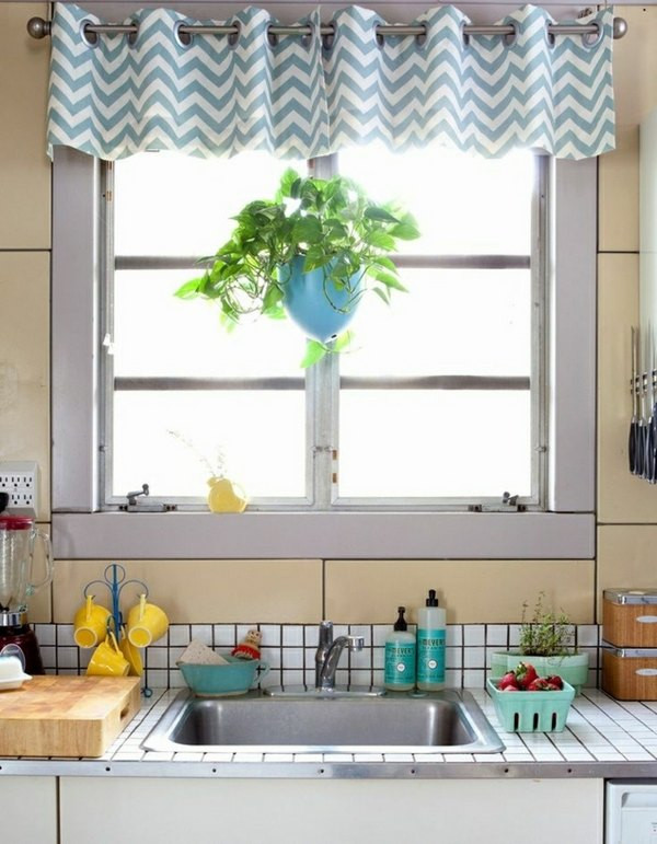 Small Kitchen Window Curtains
 Kitchen curtains modern interior design ideas