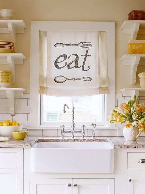 Small Kitchen Window Curtains
 Window Treatments for Small Windows in Kitchen – HomesFeed