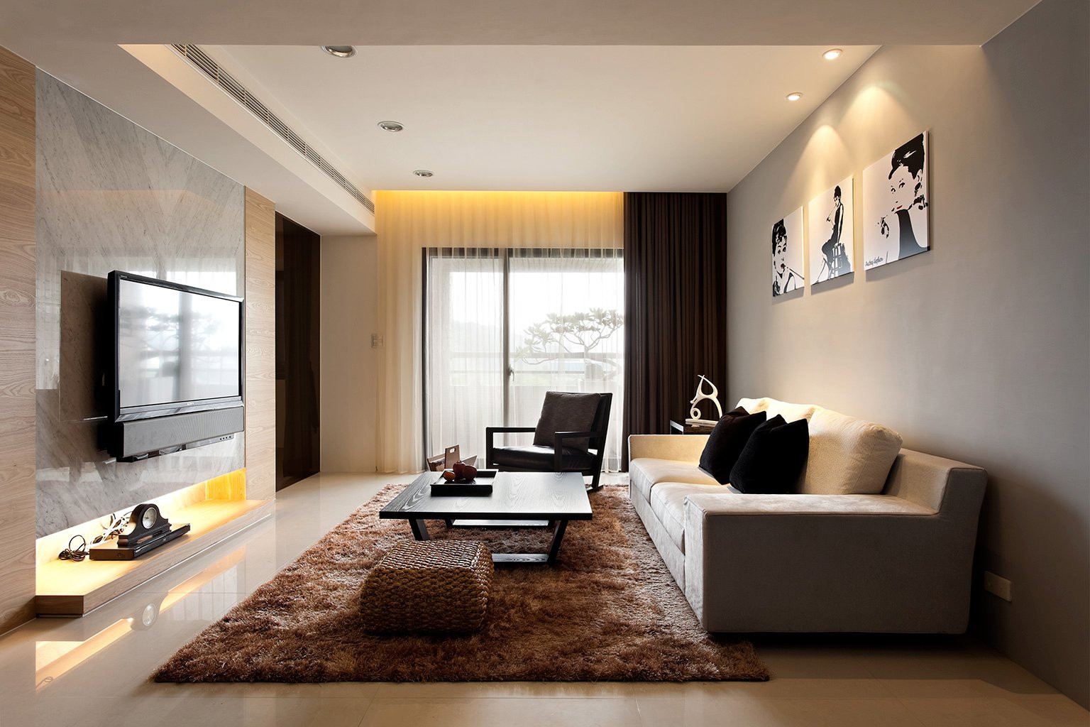 Small Modern Living Room Ideas
 Modern Minimalist Decor with a Homey Flow