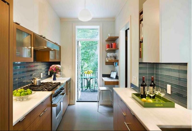 Small Narrow Kitchen Ideas
 18 Briliant Small Kitchen Design Ideas Rilane