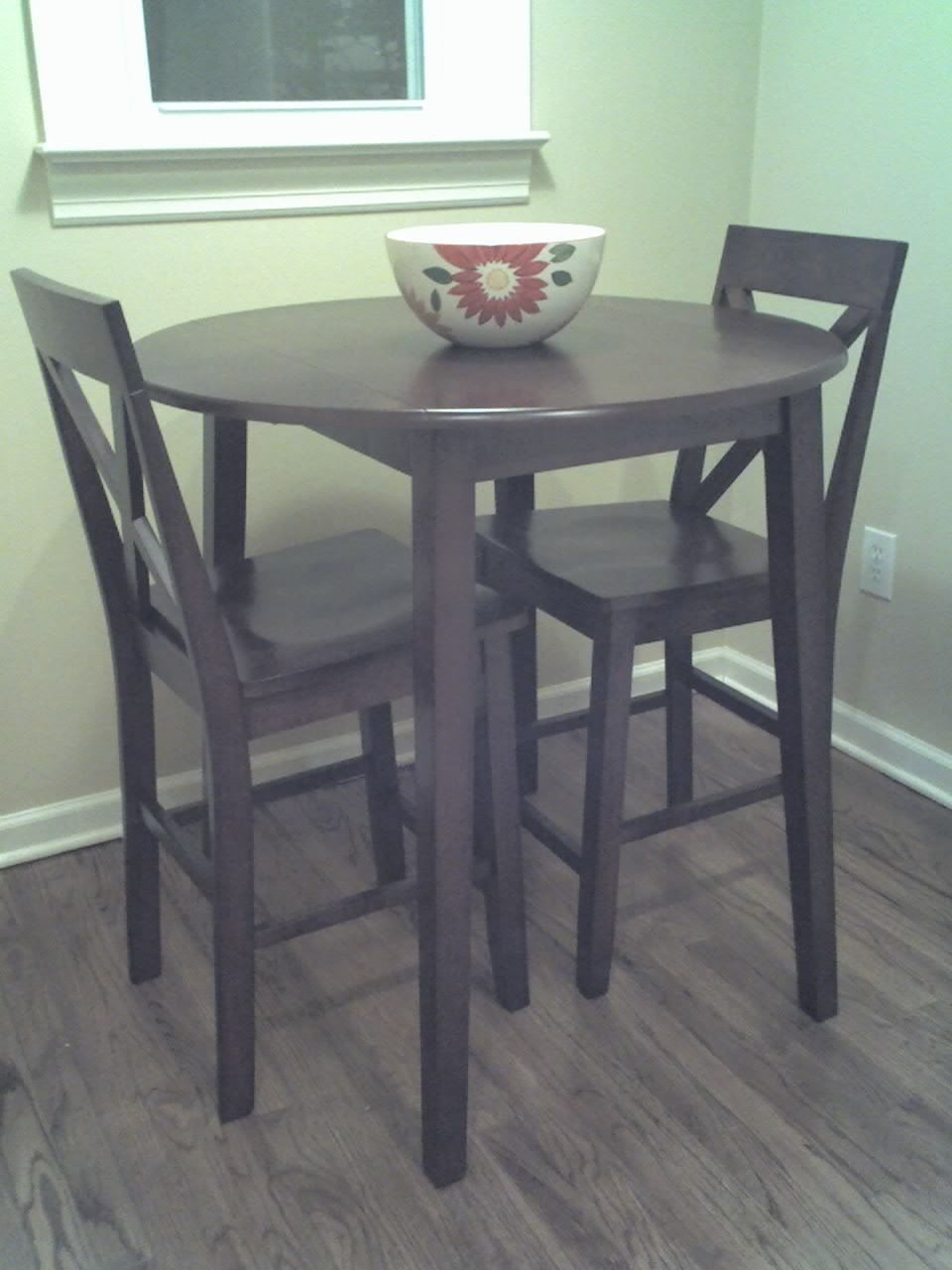 Small Tall Kitchen Table
 Tall kitchen table with stools Mahogany in KeepItMovin s