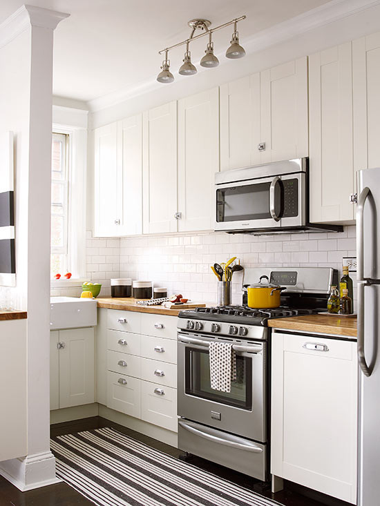 Small White Kitchen
 Small White Kitchens