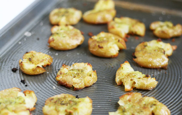 Smashed Potato Recipe
 Crispy Smashed Potatoes Recipe – Cheap Recipe Blog