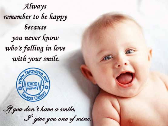 Smiling Baby Quotes
 Newbprn Funny Quotes About Babies QuotesGram