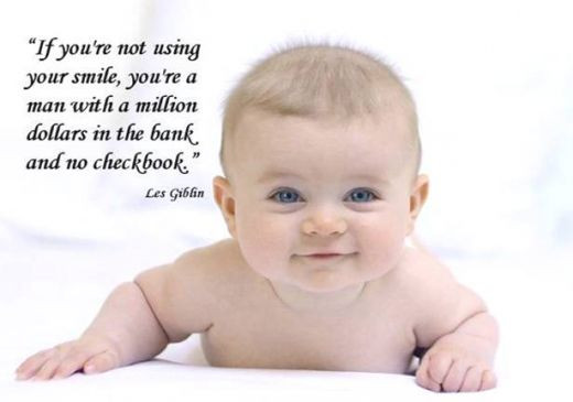 Smiling Baby Quotes
 "Positive Thinking Motivation & Hope Keeps you always Stay
