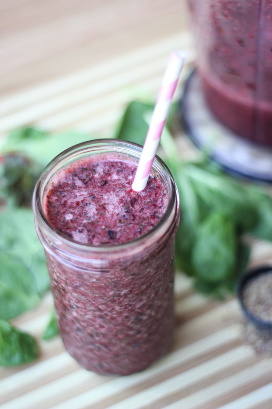 Smoothies With Coconut Water
 Coconut Water Mixed Berry and Spinach Smoothie AMFT