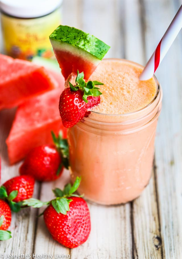 Smoothies With Coconut Water
 Watermelon Strawberry Coconut Water Smoothie Recipe