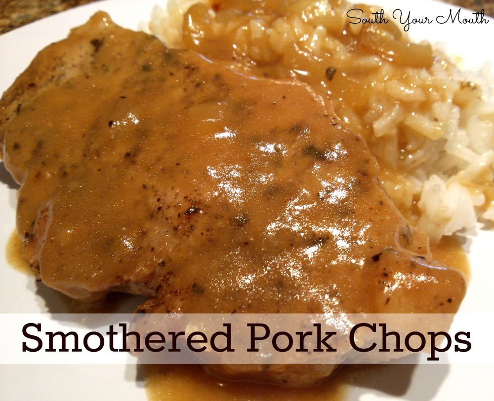 Smothered Pork Chops And Rice
 Smothered Pork Chops and Gravy