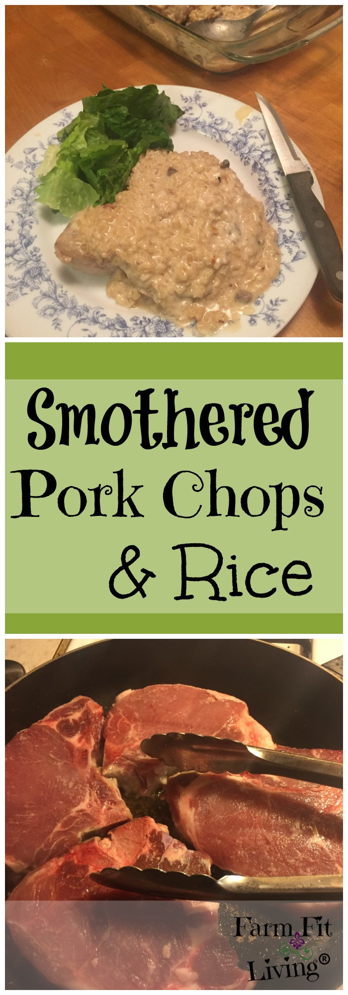 Smothered Pork Chops And Rice
 Smothered Pork Chops and Rice Recipe