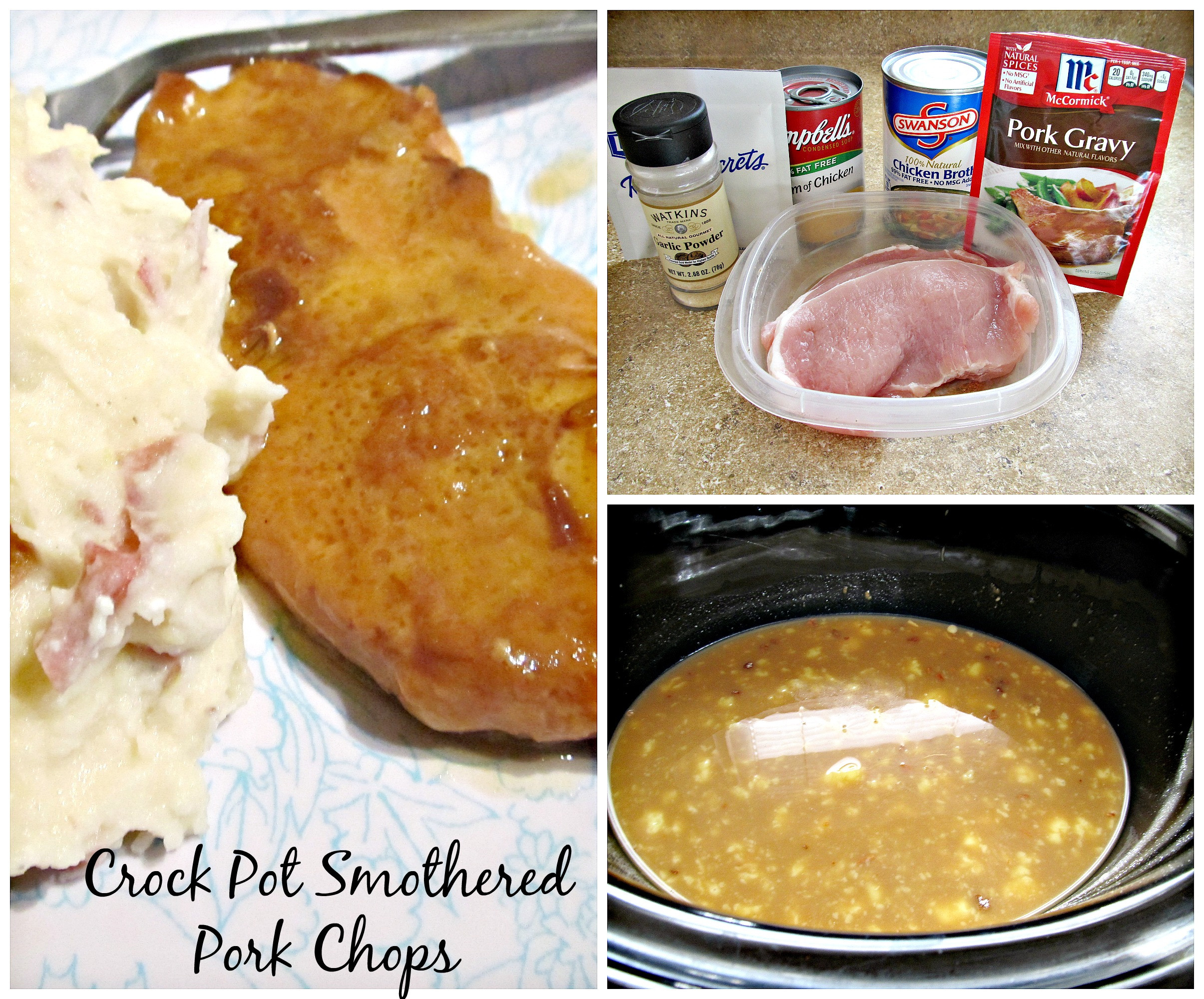 Smothered Pork Chops Crock Pot
 Crock Pot Smothered Pork Chops – The Pinterest Wife