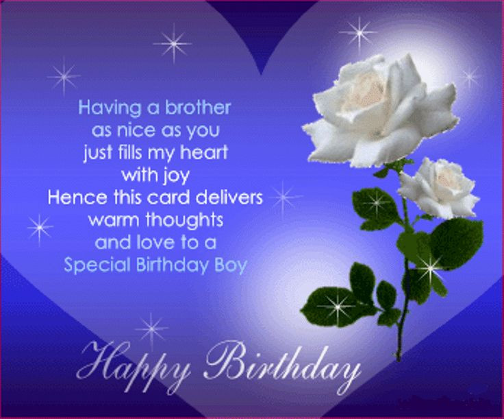 Sms Birthday Wishes
 Happy Birthday Wish Brother