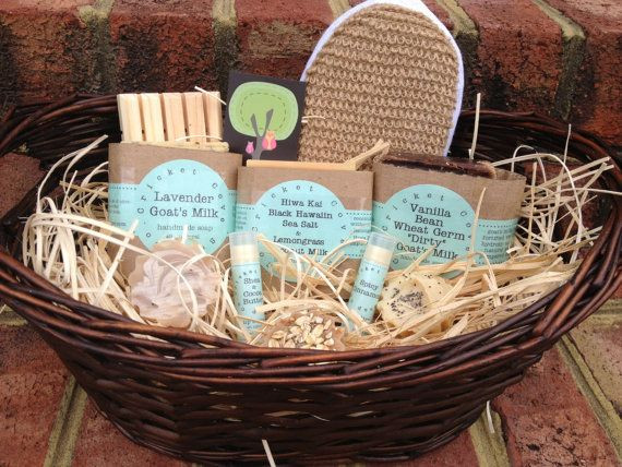 Soap Gift Basket Ideas
 1000 images about soap baskets on Pinterest