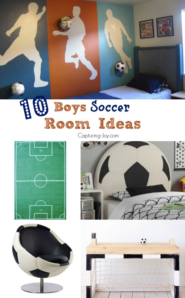 Soccer Decorations For Bedroom
 10 Boys Soccer Room Ideas Capturing Joy with Kristen Duke