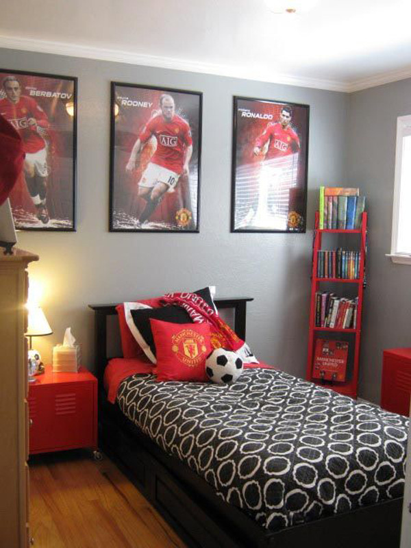 Soccer Decorations For Bedroom
 15 Awesome Kids Soccer Bedrooms