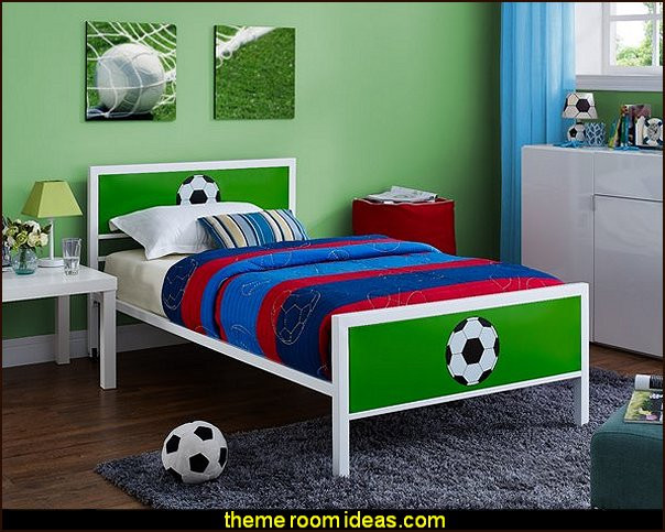 Soccer Decorations For Bedroom
 Decorating theme bedrooms Maries Manor football