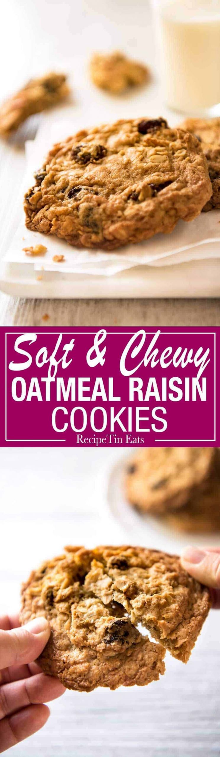 Soft Oatmeal Raisin Cookies Recipes
 Oatmeal Raisin Cookies Soft & Chewy