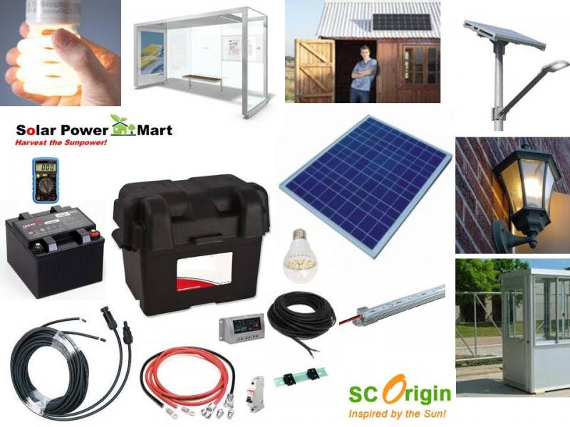 Solar DIY Kit
 Solar Power Mart DIY Kit solar Power green lighting