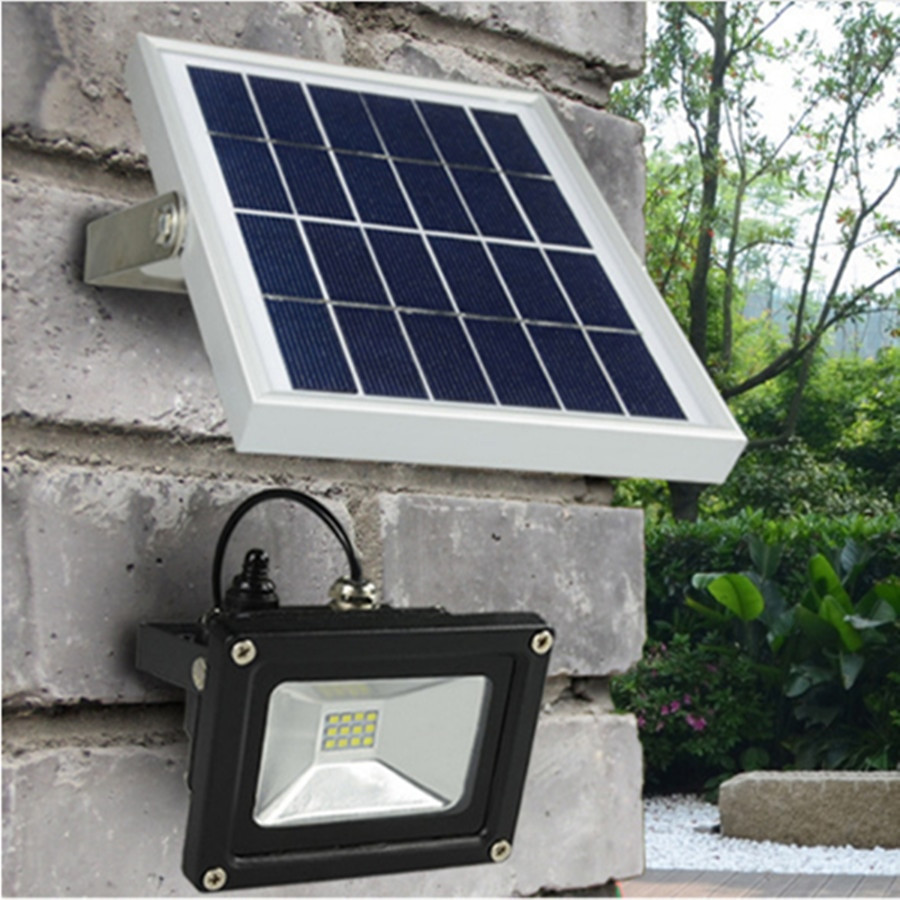 Solar Led Landscape Lighting
 [DBF]Solar Powered LED Flood Light 10W Outdoor Lamp