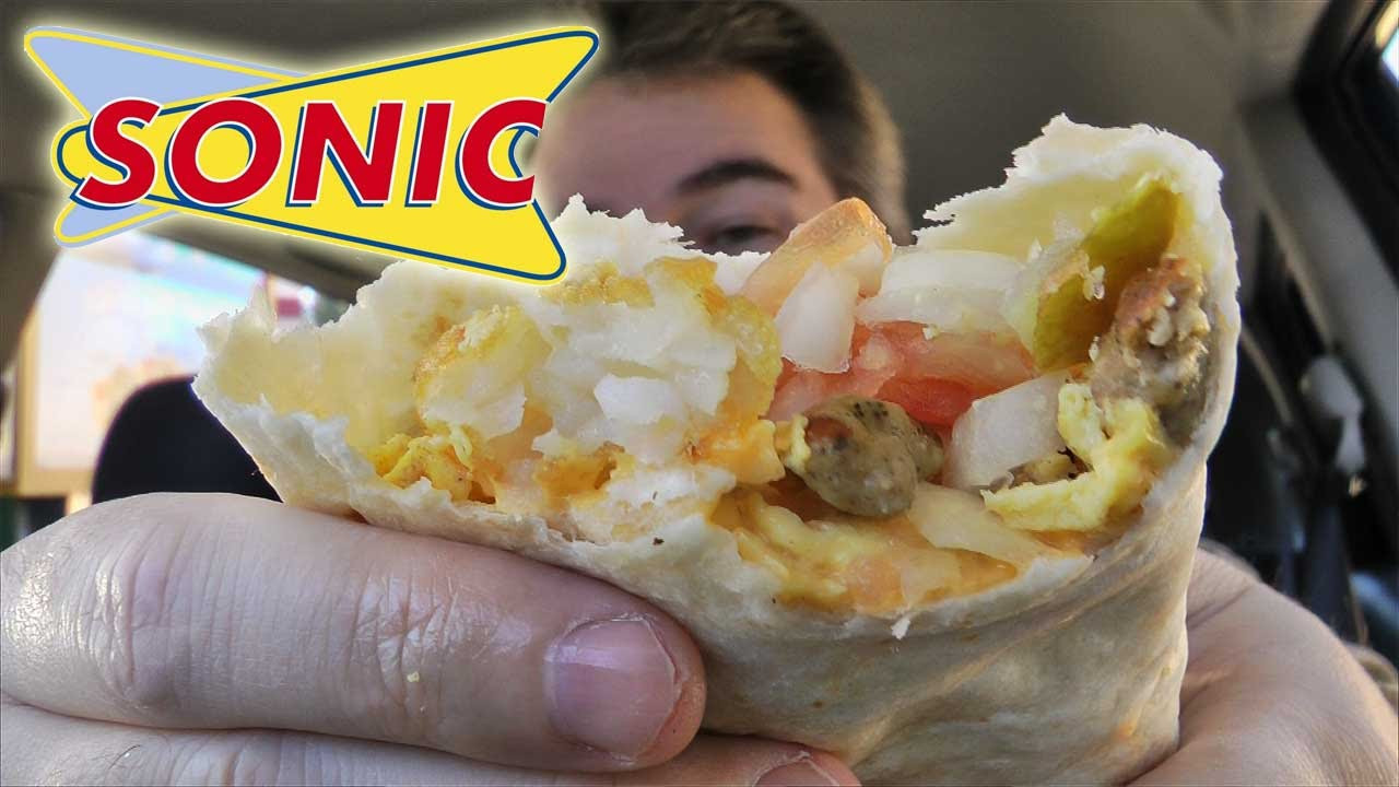 Sonic Breakfast Burritos
 Sonic SuperSONIC Breakfast Burrito REVIEW